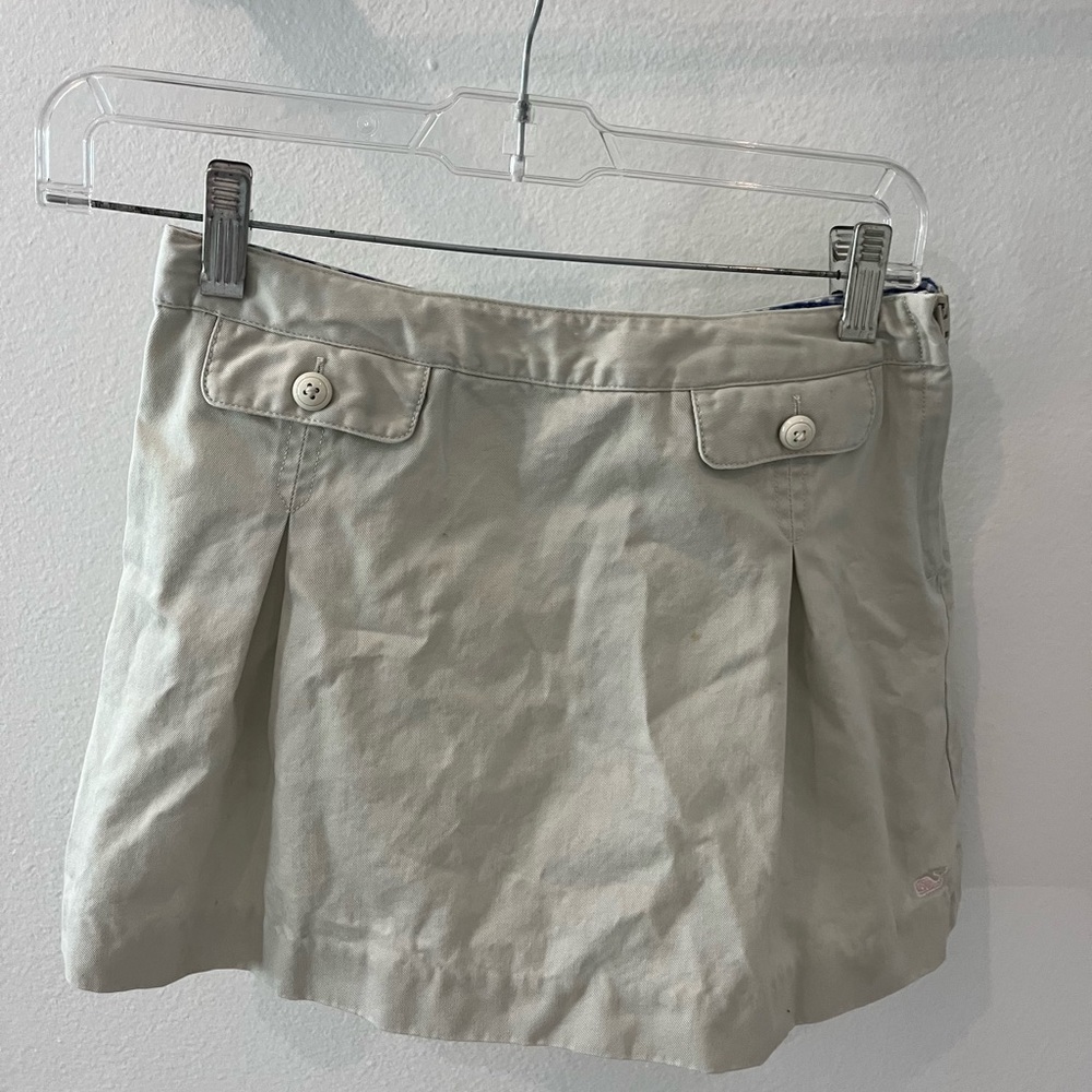 Vineyard Vines Girls Khaki Skirt - Size 10